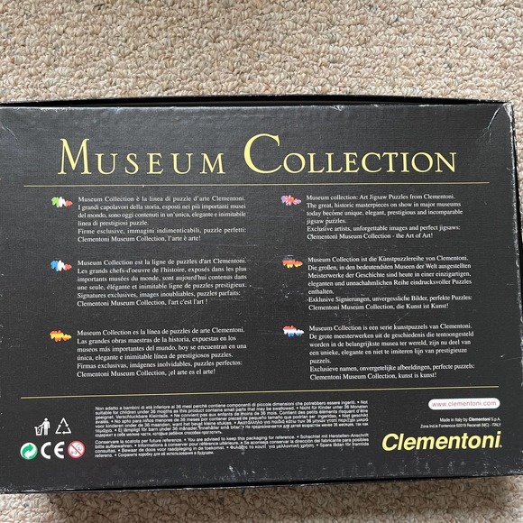 Lot of two 1,000 piece museum collection jigsaw puzzles. GUC - Picture 3 of 7